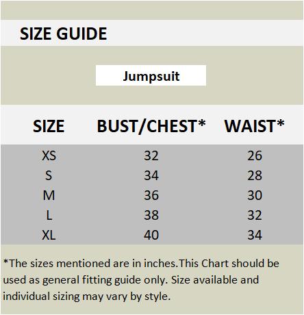 TREND ARREST Women's Rayon Printed Jumpsuit