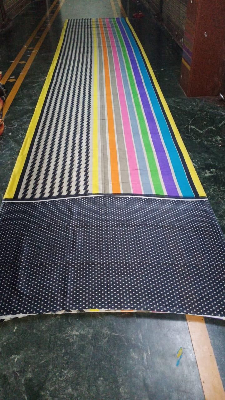 Stunning Art Silk Printed Saree